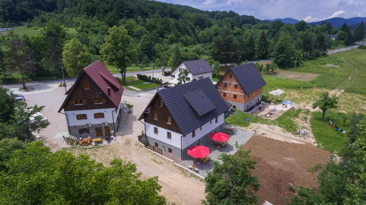 Rustic Lodge Plitvice Plitvicka Jezera Exterior photo